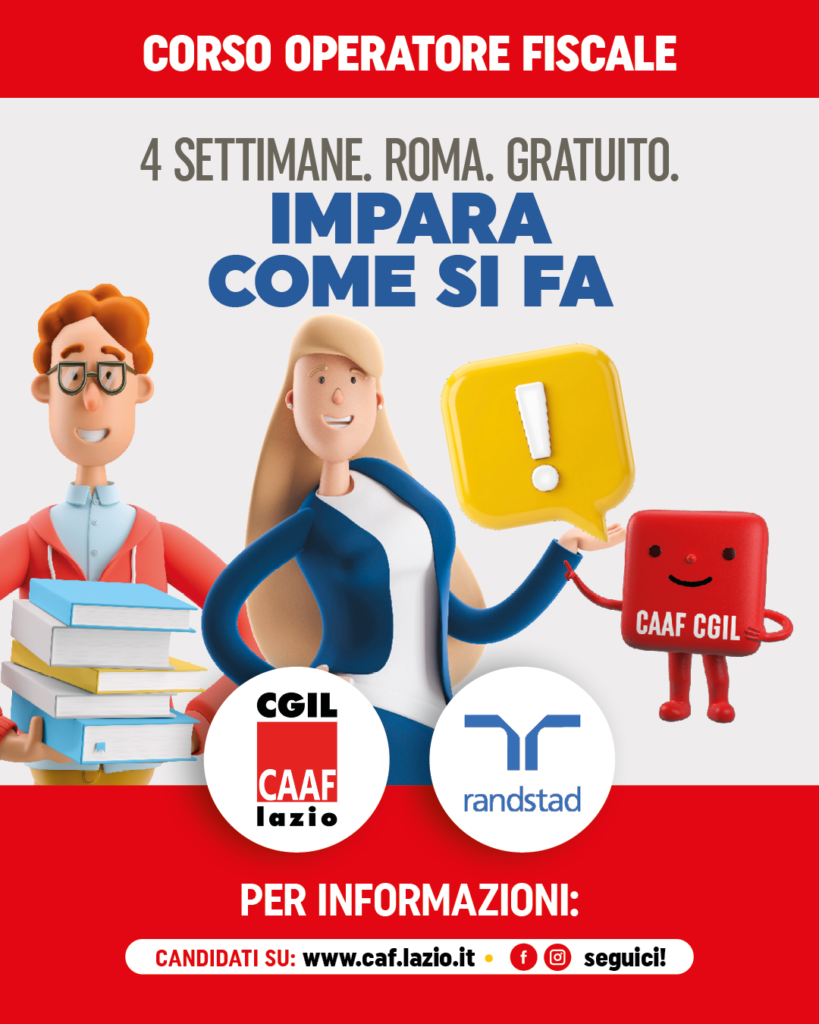 corso gratuito operatore fiscale roma